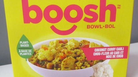 Boosh brand Coconut Curry Cauli Bowl