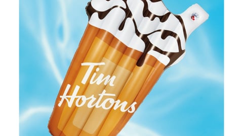 iced capp pool floatie