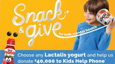 lactalis canada snack & give