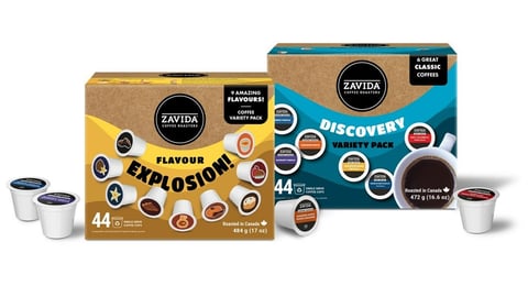 Zavida Coffee Roasters Single-Serve Variety Packs