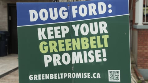 Doug Ford greenbelt controversy