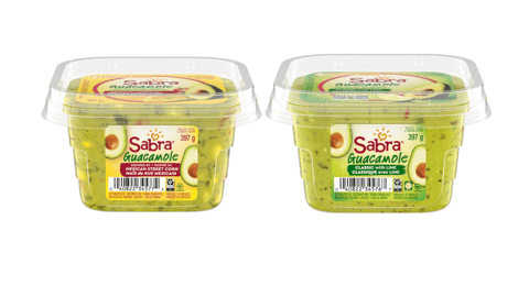 Sabra Classic with Lime, Mexican Street Corn guacamoles
