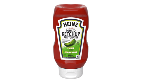 Heinz Pickle Ketchup bottle