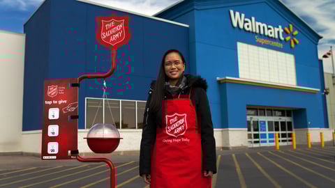 salvation army bc Kettle host at Walmart