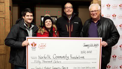 coca-cola canada's kindest community