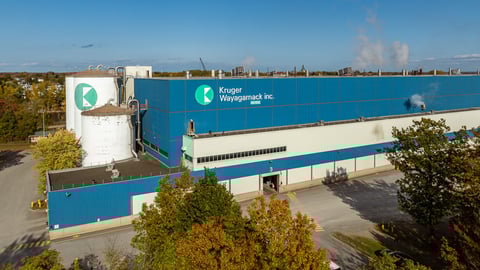 Kruger's Wayagamack Mill in Trois-Rivières, Que.