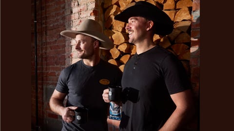 Jamie Parker and Mike Wenzlawe of Canadian Heritage Roasting Co.