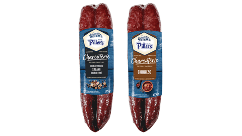 Pillar's Charcuterie Double Smoked Salami & Chorizo
