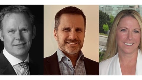 L-R: Palle Knudsen, Stefan Guminski and Kristine Smith. georgia main food group