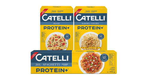 Packs of Catelli Protein+ Pasta