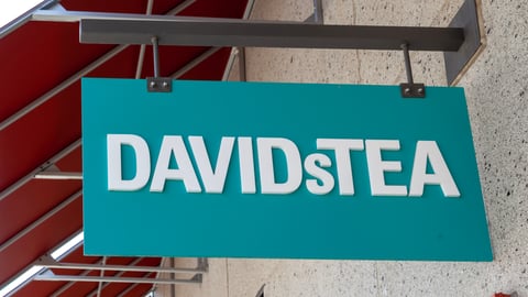 davidstea store sign