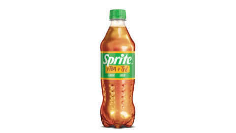 A bottle of Sprite + Tea (Limited Edition)