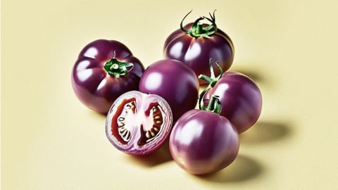 purple tomatoes