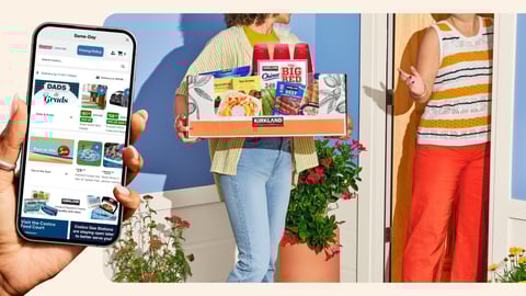 costco instacart monthly credit canada