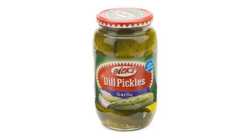 Jar of Bick's Dill Pickles