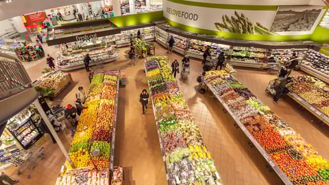 Retail sales fell 0.8 per cent to $69.6 billion in July as shoppers spent less at supermarkets and grocery stores