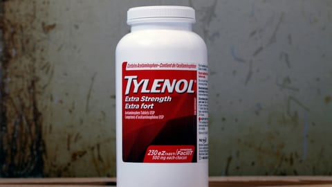 Bottle of Tylenol 