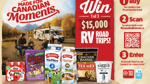 Lactalis canadian moments campaign 