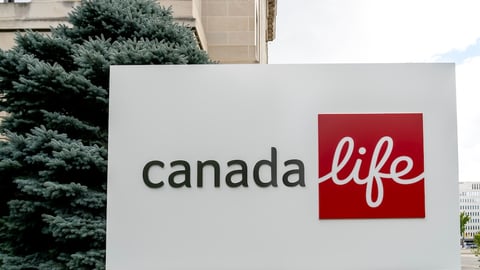 Canada Life sign on building in Toronto 