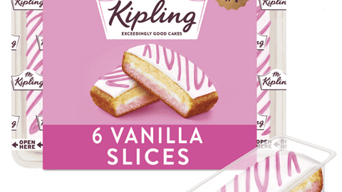 Mr Kipling Vanilla Sponge Cake Slices