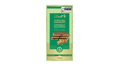 Lindt Dubai Style Chocolate Bar