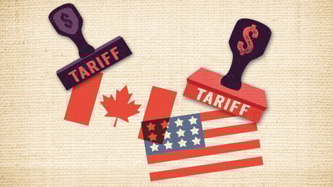 Canada-US tariff graphic