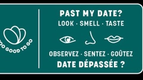 Too Good to Go best before study infographic