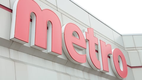 Metro store sign