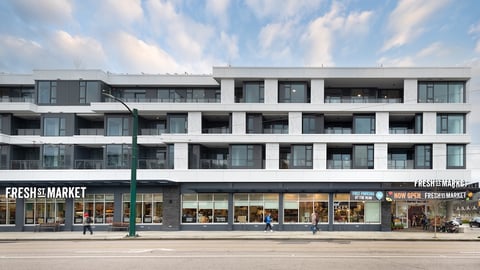 Exterior of Fresh St. Market's Kitsilano store