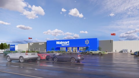 Walmart Supercentre rendering of its London, Ontario location 