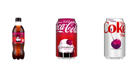 Coca-Cola cherry products