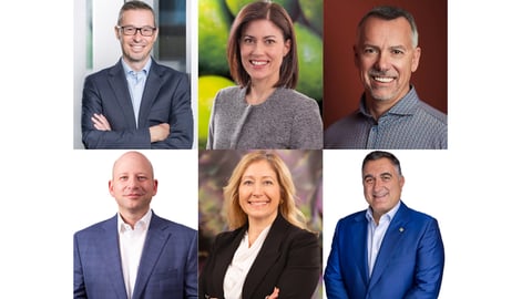 Empire executive leadership team Luc L’Archevêque, Julia Knox, Jean-Louis Bellemare, Doug Nathanson, Sandra Pasquini and Costa Pefanis