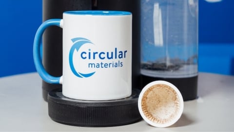 Keurig Dr Pepper and Circular Materials k-cup recycling teaser
