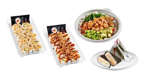 Bento Sushi scallop lineup