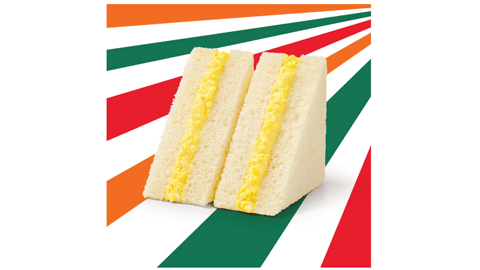 Japanese egg salad sandwich