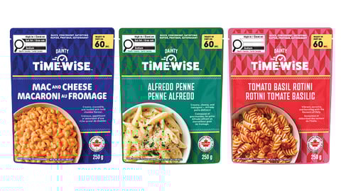 Packs of Timewise side dishes