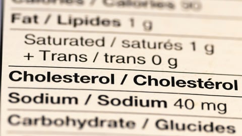 food label nutrition facts