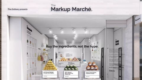 the ordinary the markup marche