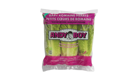 Andy Boy baby romaine hearts