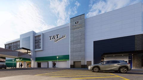 T&T Supermarket CF Sherway Gardens rendering