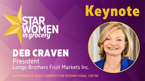 Deb Craven 2026 Star Women in Grocery keynote speaker