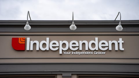 outside a your independent grocer