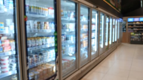 grocery store freezers
