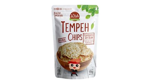 a bag of Woh Tempeh Chips