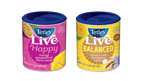 Tetley Live Happy, Live Balanced tea