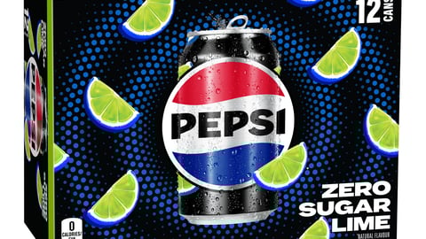 a box of Pepsi Zero Sugar Lime
