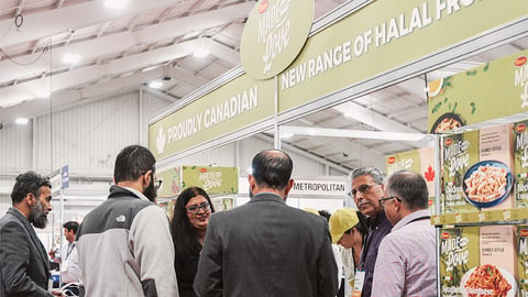 Halal Expo Canada trade show floor