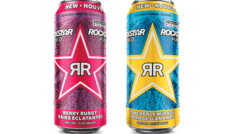 Rockstar Punched Pineapple Mirage, Rockstar Punched Berry Burst