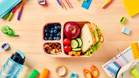 school packed lunch