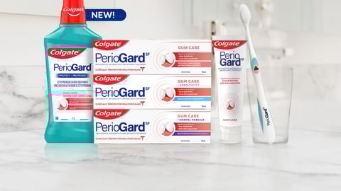 Colgate PerioGard system of hum health products
